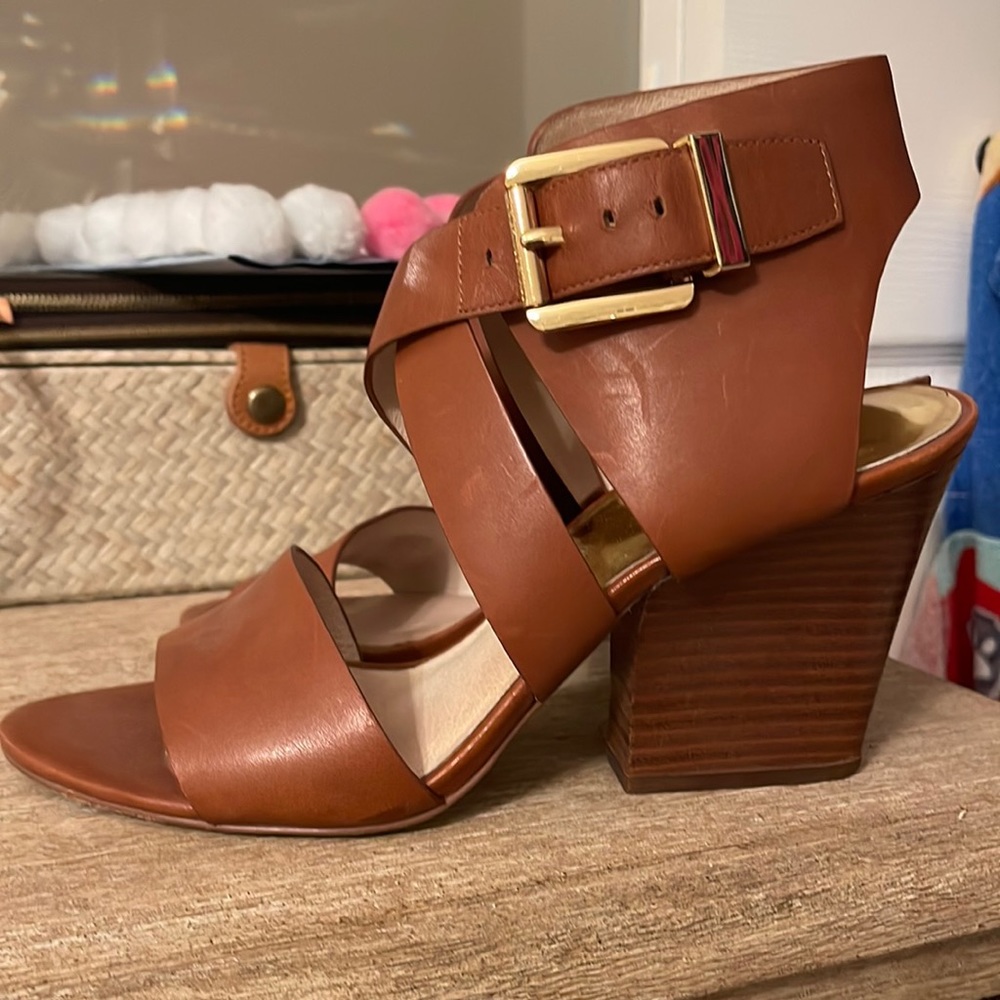 Tan sandals